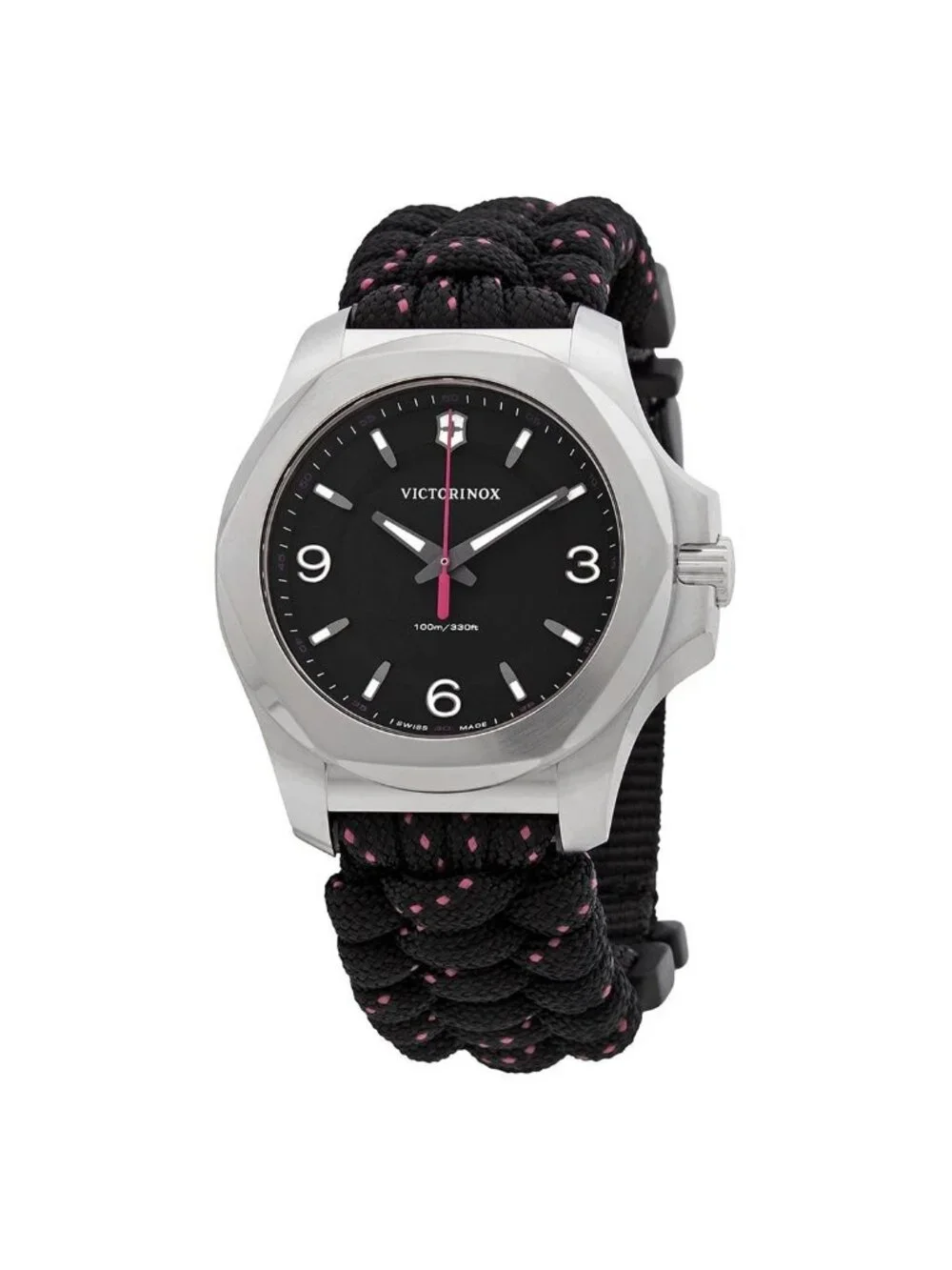 NWT Victorinox Quartz Black Dial Ladies Watch